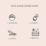 DIAMOND POLISH - SALT & SUGAR BODY SCRUB. مقشر الملح والسكر مع اضاءه ناعمه